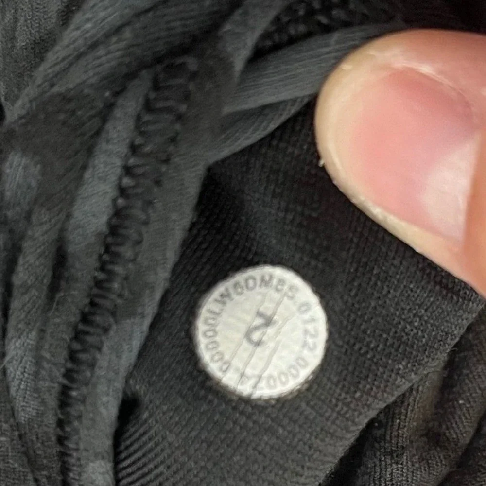 Lululemon Align Leggings 2 Black Gray Leopard Print High Rise 28 Inch Inseam